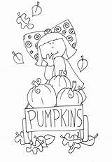 Digi Stamps Fall Stamp Pumpkins Wagon Dearie Dolls sketch template