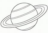 Coloring Planets sketch template