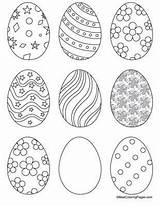 Uova Easter sketch template