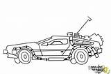 Draw Delorean Drawing Machine Time Future Back Car Coloring Paintingvalley Drawingnow Drawings Steps sketch template