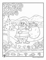 Hidden Christmas Printables Santa Printable Kids Winter Woojr Objects Worksheets Puzzles Activities Coloring Claus Print Finding Source sketch template