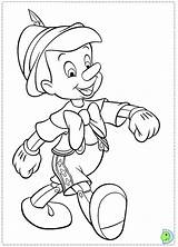 Pinocchio Dinokids Coloringdisney sketch template