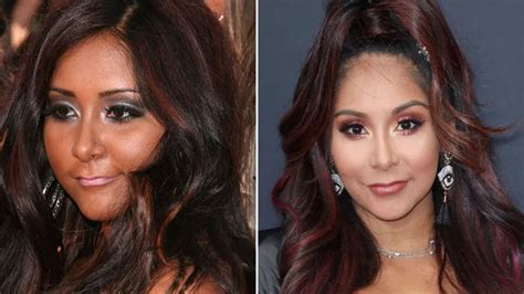 jersey shore before and after plastic surgery check out the cast s