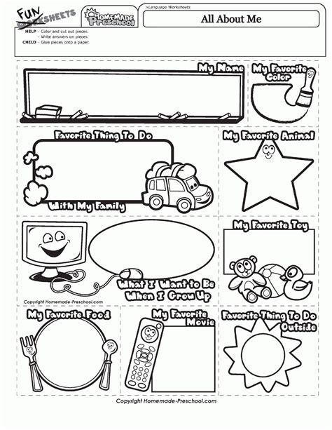 printable    worksheet preschool