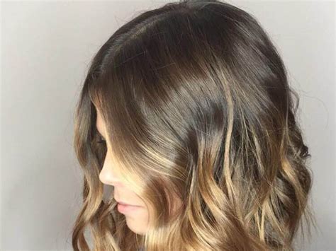 balayage highlights are the most popular trend in hair color right now