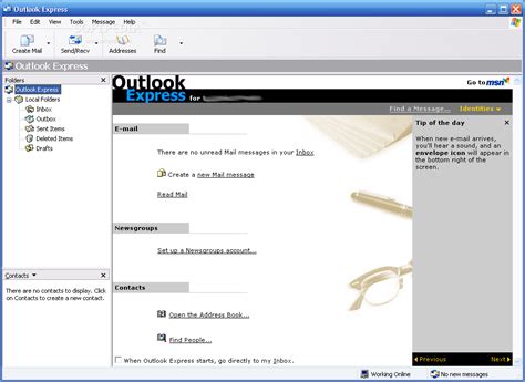 outlook express   mail program   fully integrated   os   support