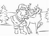 Natal Pai Kerst Rendier Renas Rentier Craciun Kolorowanki Reindeer Rendieren Pintar Colorat Planse Coloriages Renifer Dla Tuas Renii Malvorlagen Rudolph sketch template