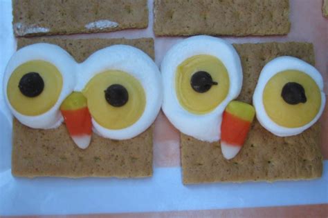 owl smores treats craft preschool crafts  kids