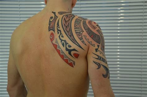 Zona Tattoo Maori Farbig Tatto