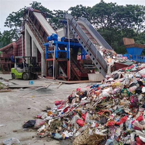 mswmunicipal solid waste disposal shredding machine