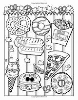 Food Coloring Pages Emoji Uncolored Colouring Junk раскраска Printable Book раскраски Sheets Adult Cute Books Kates Dani Template Kawaii Choose sketch template