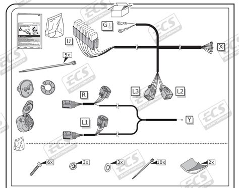 pin towing electrics wiring diagram uploadish
