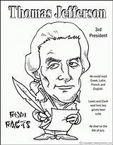 Coloring Thomas Jefferson Pages Presidents Sacagawea President Printable Kids Edison Color Facts Template Sheets Worksheets Getcolorings Preschoolers Popular Activities Getdrawings sketch template