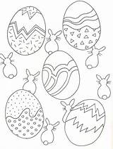 Paques Coloriage Oeuf Coloring Easter Imprimer Dessin Colorier Dessins Kids sketch template