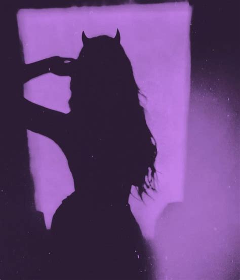 pin  willpowerstobie  purplephoto   shadow pictures girl shadow demon aesthetic