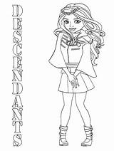 Descendants Evie Coloringonly Coloringpagesonly 1378 sketch template