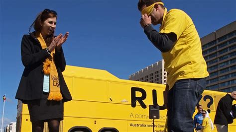 Challenging Suicide With A Big Yellow Bus Abc News