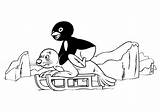 Pingu Kleurplaat Luge Kleurplaten Sleeen Trineo Pingvini Wintersport Bojanke Kolorowanki Kolorowanka Pingwiny Crtež četiri Planetadibujos Pingouin Malvorlage Pinguim Ahiva Deportes sketch template