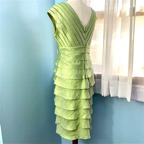 adrianna papell dresses adrianna papell sage green shutter pleat