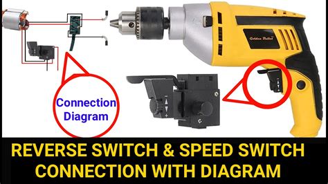 drill machine switch connection diagram drill machine reverse switch