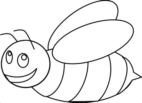 bee coloring pages coloringbay