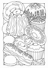 Coloring Pages Food sketch template