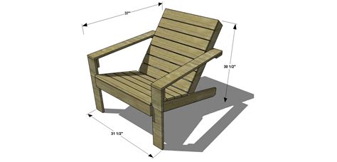 diy furniture plans   build  outdoor modern