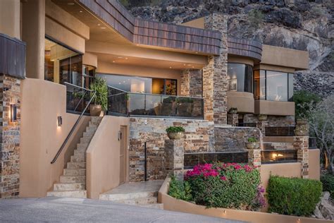 paradise valley hillside contemporary  luxury real estate arizona real estate