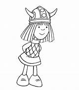 Coloring Pages Viking Vicky Girl Kids Para Colorear Colouring Color Coloringpagesabc Dibujos Print Library Posted Popular Guardado Desde Imprimir sketch template