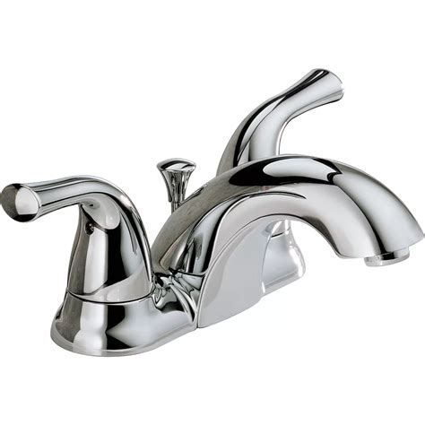 delta  handle centerset lavatory faucet chrome  home depot canada