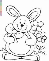 Rabbit Bunny Face Coloring Popular sketch template