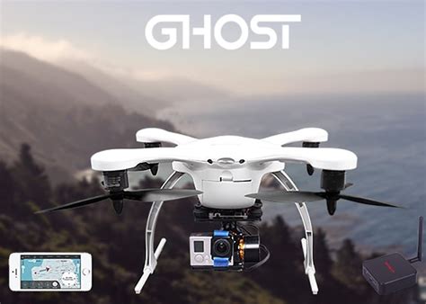 ghost drone gopro camera  smartphone controlled quadcopter video
