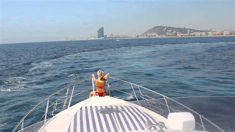 barcelona boat charter yacht youtube