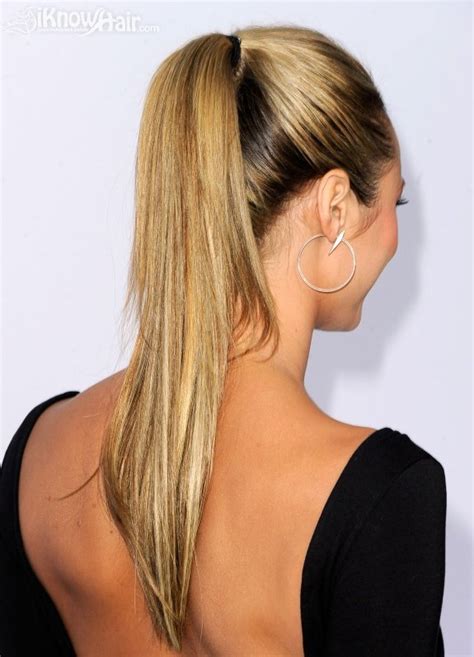 celebrity ponytail hairstyles