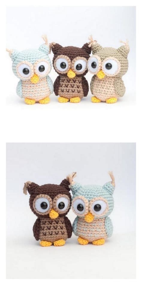 amigurumi baby owl crochet  pattern amigurumi
