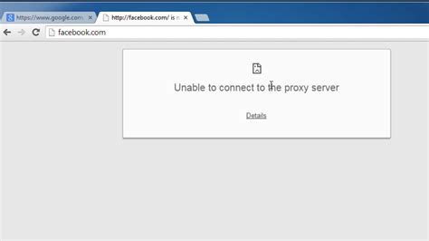 tricks  fix  connect   proxy server error