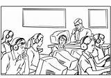 Computer Coloring Classroom Drawing Lab Pages Getdrawings Edupics Large sketch template