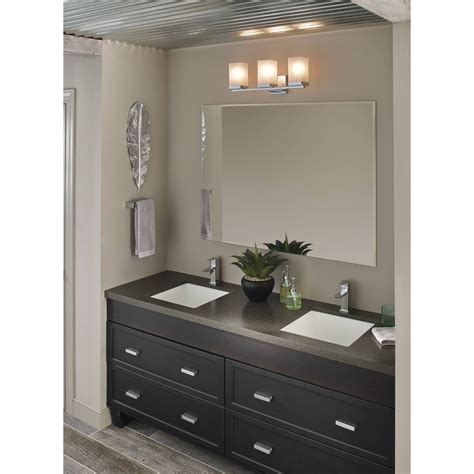 moen ybch  degree chrome vanity light bathroom