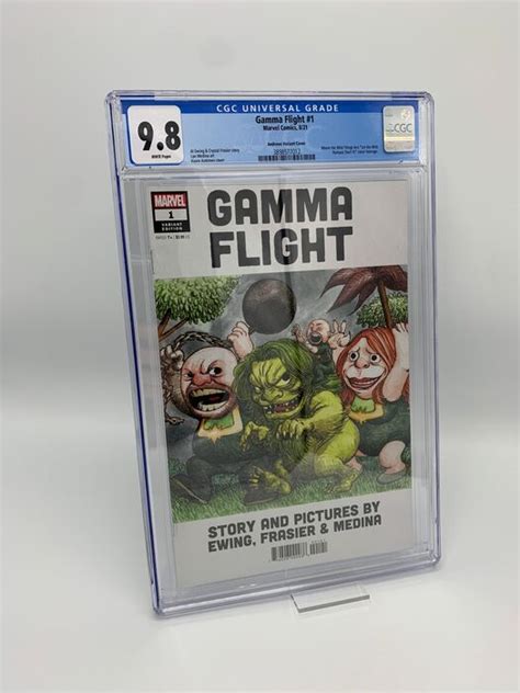 gamma flight  cgc  graded  comic andrews variant catawiki