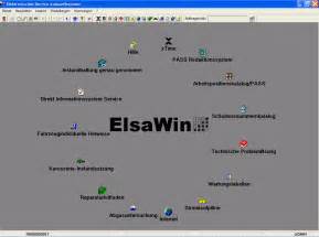 elsawin  audi vw seat skoda  electronic service information system  windows