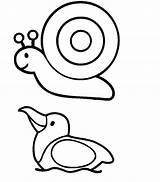 Animal Easy Drawings Drawing Coloring Pages Animals Kids Farm Simple Cute Baby Line Clipart Snail Cliparts Color Getdrawings Printable Clipartmag sketch template