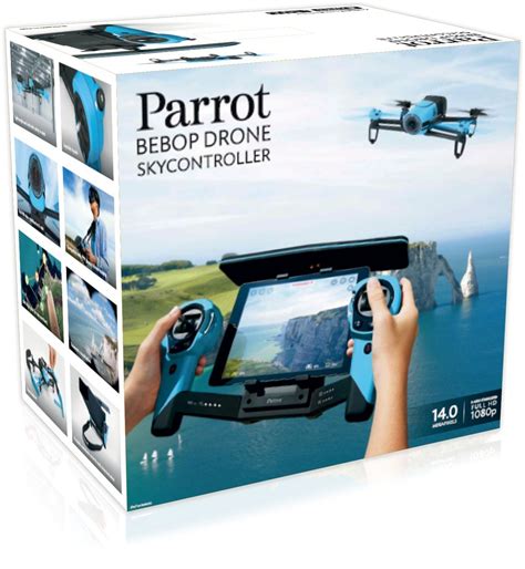 parrot bebop drone  mp full hd p fisheye camera skycontroller bundle michaels tech