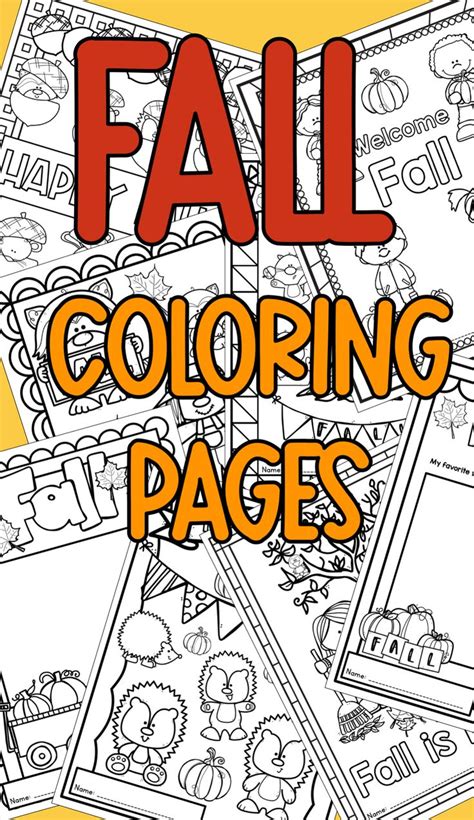 fall coloring pages fall coloring pages  year coloring pages