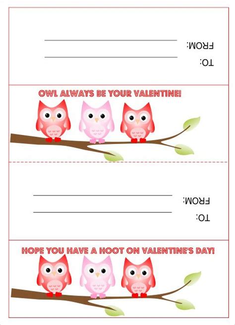 valentine owl printables diy valentines cards valentines day
