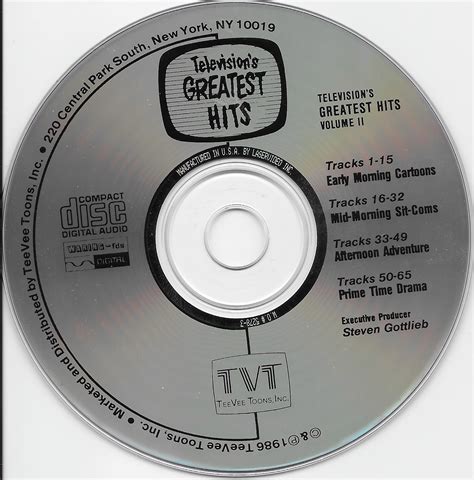 televisions greatest hits volume