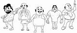 Patlu Motu Coloring Characters Kids Pages Printable Fun Cartoon Drawings Children Sketches Choose Board Save sketch template