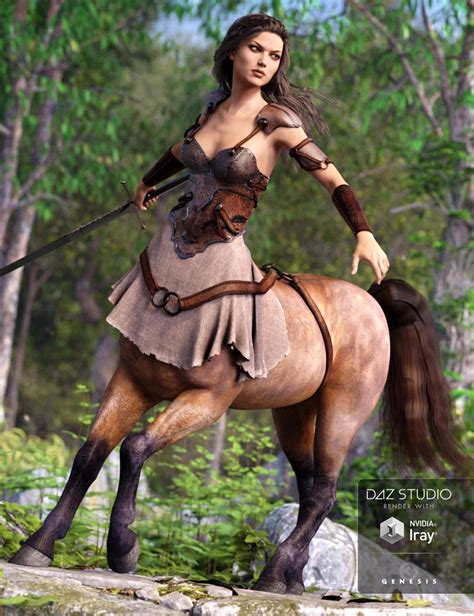 centaur 7 female starter bundle 3d models and 3d software by daz 3d female centaur centaur