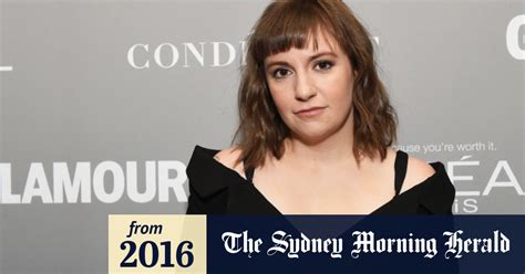 lena dunham had the perfect response to being asked if she is pregnant