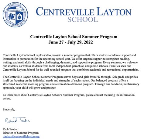 summer  internal families centreville layton school