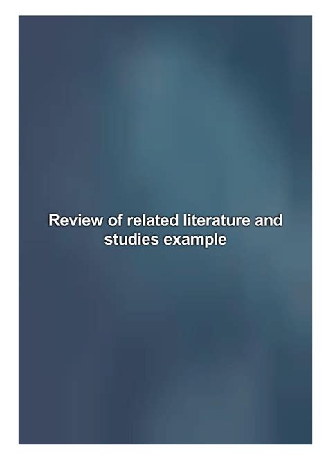 review  related literature  studies   greenup loretta issuu